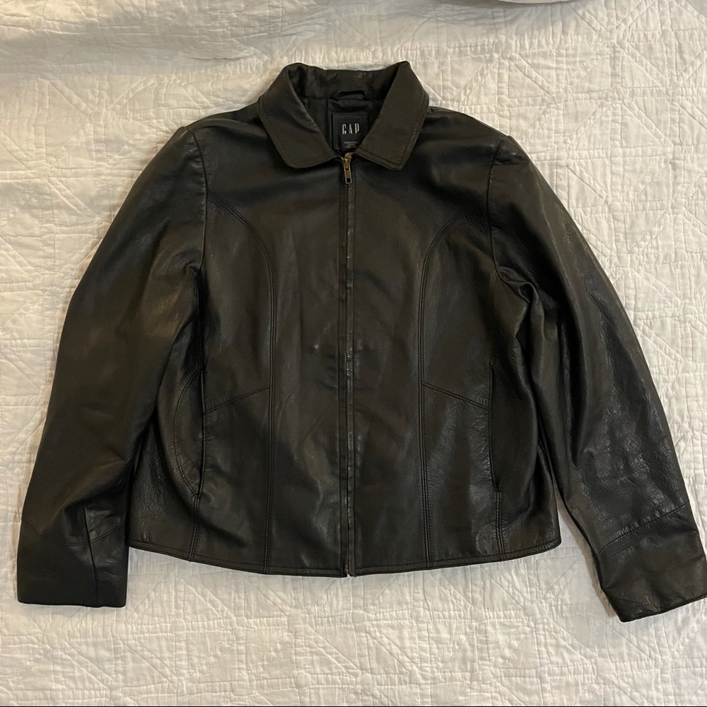 Gap Leather Jacket